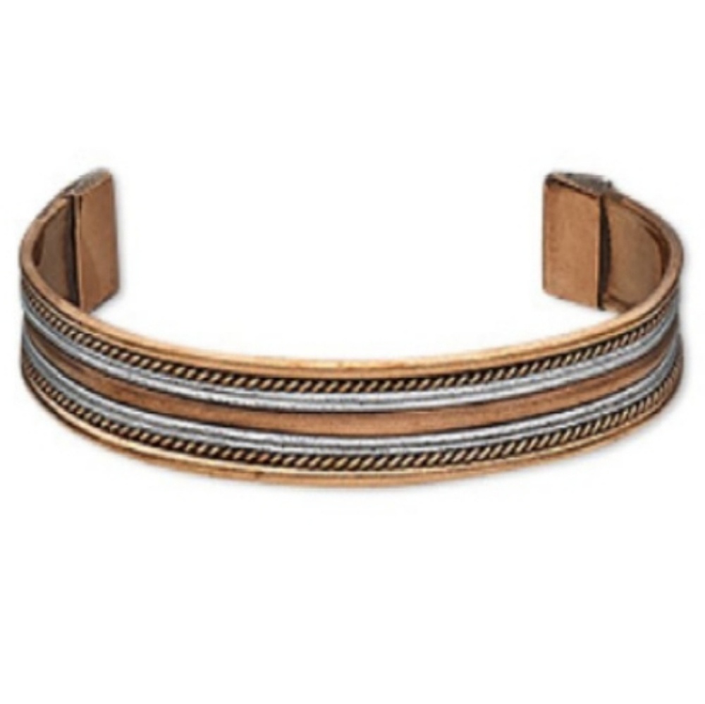 Stylish Unisex Copper Cuff Bracelet
